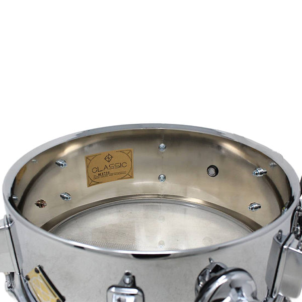 Dixon PDSCL512ST 5" X 12" Chrome Plated Snare Drum Classic Steel