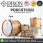 Dixon CSTC522SN Cornerstone Classic 5 Pieces Hybrid Maple Drum Kit Set - Natural Satin