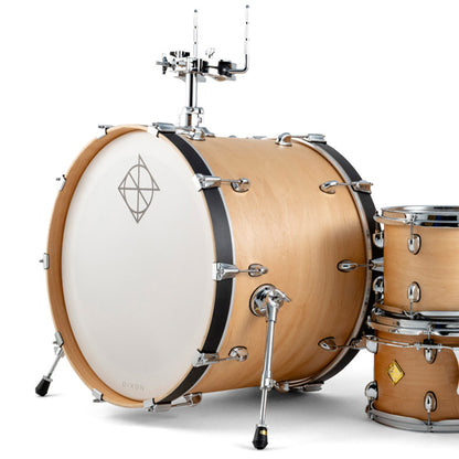 Dixon CSTC522SN Cornerstone Classic 5 Pieces Hybrid Maple Drum Kit Set - Natural Satin