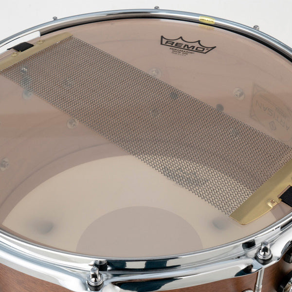 Dixon PDSAN814GBU 14 X 8 Inch Artisan Gregg Bissonette Big Bud Signature Snare Drum - Walnut