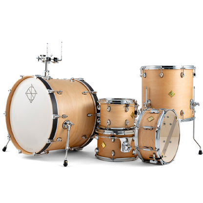 Dixon CSTC522SN Cornerstone Classic 5 Pieces Hybrid Maple Drum Kit Set - Natural Satin