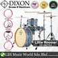Dixon PODL520PK1CF Little Roomer 5 Pieces  Drum Set Full Package with Hardware and Cymbal - Cerulean Frost