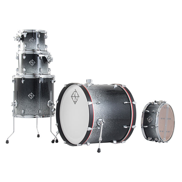 Dixon PODFM522HS Fuse Maple 5 Pieces Acoustic Drum Kit Set - Hyperspace (FM522)