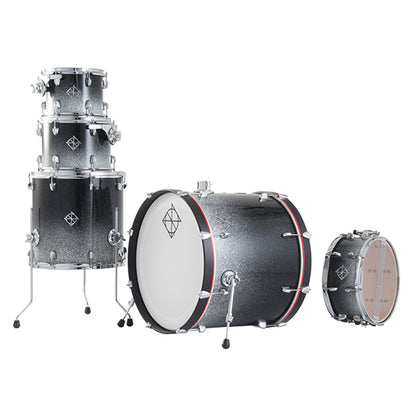 Dixon PODFM522HS Fuse Maple 5 Pieces Acoustic Drum Kit Set - Hyperspace (FM522)