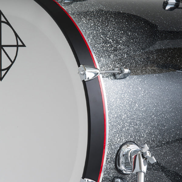 Dixon PODFM522HS Fuse Maple 5 Pieces Acoustic Drum Kit Set - Hyperspace (FM522)