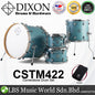 Dixon CSTM422 Cornerstone 4 Pieces Drum Kit Set All Maple Shell (10,12,16,22 Inch)