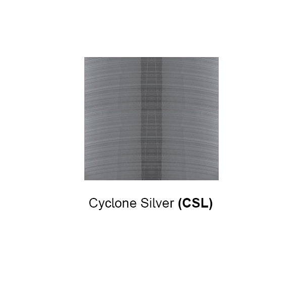 Dixon Spark SP522ASIL Drum Set Complete Standard 5 Piece Drum Kit Bundle Cyclone Silver