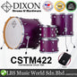 Dixon CSTM422 Cornerstone 4 Pieces Drum Kit Set All Maple Shell (10,12,16,22 Inch)
