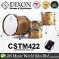 Dixon CSTM422 Cornerstone 4 Pieces Drum Kit Set All Maple Shell (10,12,16,22 Inch)