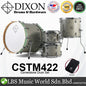 Dixon CSTM422 Cornerstone 4 Pieces Drum Kit Set All Maple Shell (10,12,16,22 Inch)