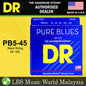 DR Strings PB5-45 Pure Blues Quantum Nickel Round Core Bass Guitar 5 Strings - Medium (45-125)