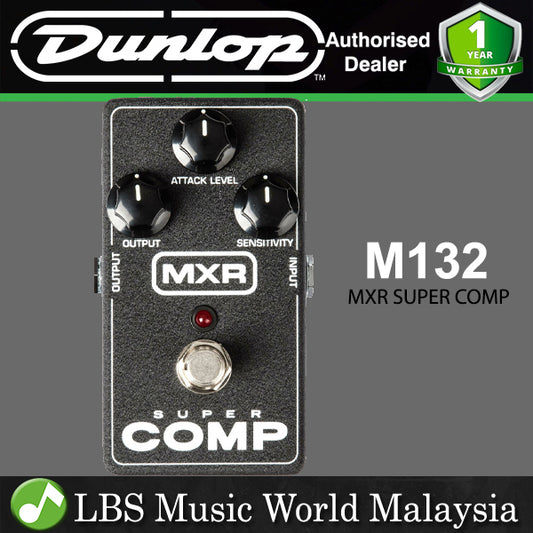 Jim Dunlop MXR M132 Super Comp Compressor Guitar Effects Pedal (M 132)