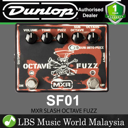 Jim Dunlop MXR SF01 Slash Octave Fuzz Guitar Effects Pedal (SF 01)