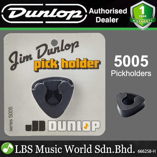Jim Dunlop 5005 Black Spring Loaded Pickholders Standard Shaped Guitar Pick