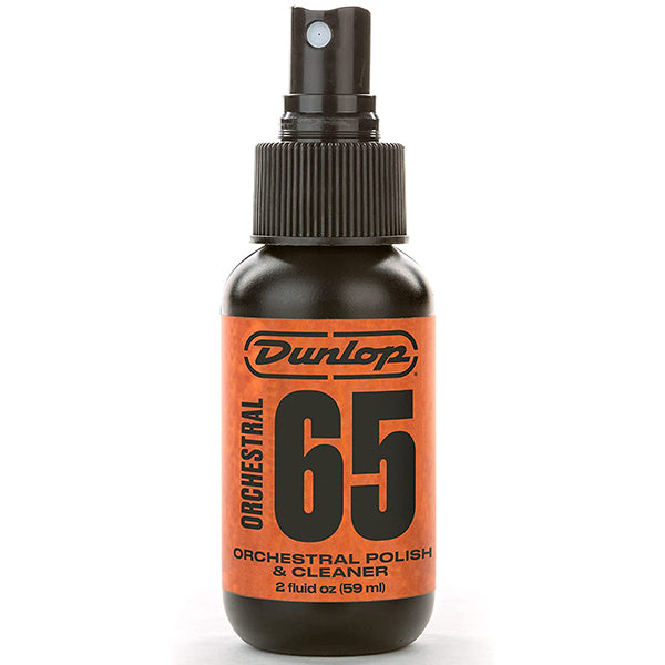 Jim Dunlop 6592 Formula 65 Orchestral Polish and Cleaner for Violin, Viola, Cello Finish - 2oz