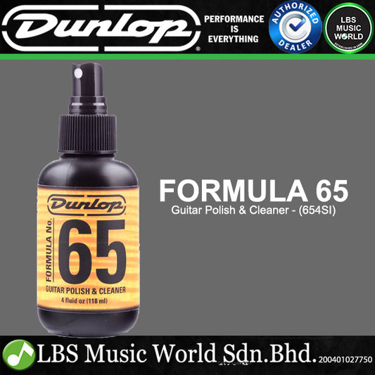 Jim Dunlop 654SI Formula 65 Guitar Polish and Cleaner - 4oz