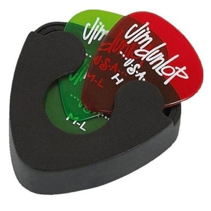 Jim Dunlop 5005 Black Spring Loaded Pickholders Standard Shaped Guitar Pick