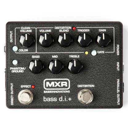 Jim Dunlop MXR M80 Bass D Plus Distortion Guitar Effect Pedal (M 80)