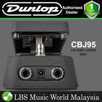 Jim Dunlop CBJ95 Cry Baby Junior Wah Guitar Effects Pedal (CBJ 95)