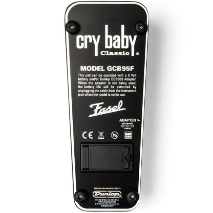 Jim Dunlop GCB95F Cry Baby Classic Wah Guitar Effects Pedal (GCB 95F GCB 95 F)