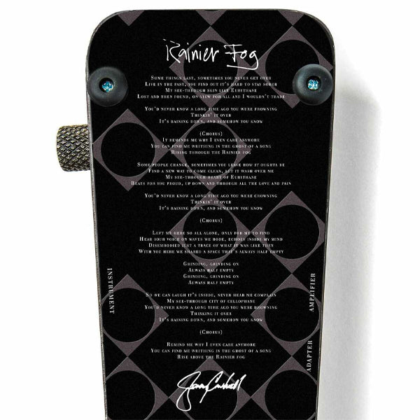 Jim Dunlop JC95B Jerry Cantrell Rainier Fog Cry Baby Wah Guitar Effect Pedal (JC 95B)