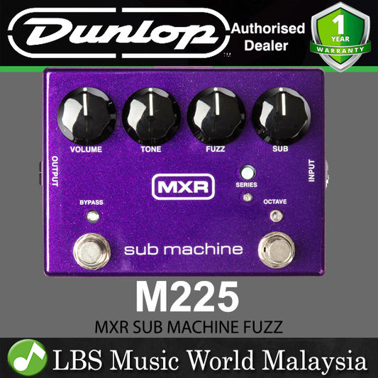 Jim Dunlop MXR M225 Sub Machine Fuzz Guitar Effects Pedal (M 225)