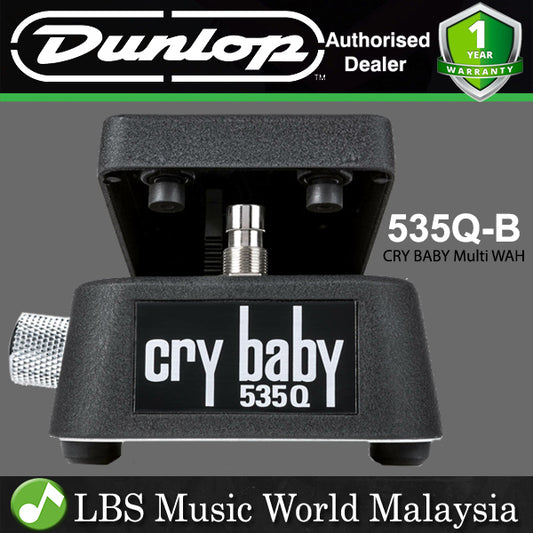 Jim Dunlop 535Q Cry Baby Multi Wah Guitar Effects Pedal (535 Q)