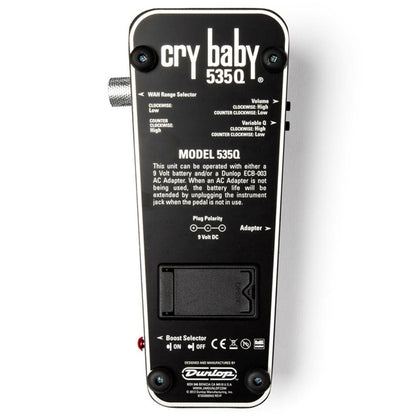 Jim Dunlop 535Q Cry Baby Multi Wah Guitar Effects Pedal (535 Q)