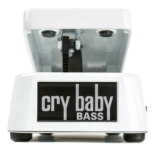 Jim Dunlop 105Q Cry Baby Bass Wah Guitar Effects Pedal White (105 Q)