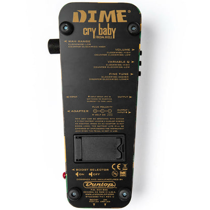 Jim Dunlop DB01 Dimebag Signature Cry Baby Wah Guitar Effects Pedal (DB 01)