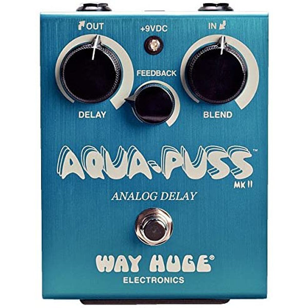 Jim Dunlop Way Huge WHE701 Aqua Puss Analog Delay Guitar Effect Pedal (WHE 701)