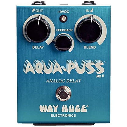 Jim Dunlop Way Huge WHE701 Aqua Puss Analog Delay Guitar Effect Pedal (WHE 701)