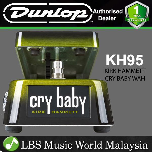 Jim Dunlop KH95 Kirk Hammett Signature Cry Baby Wah Guitar Effects Pedal (KH 95)