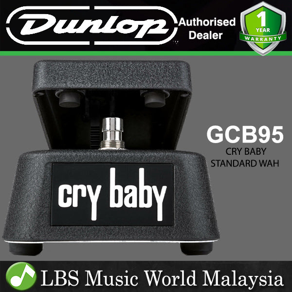 Jim Dunlop GCB95 Cry Baby Standard Wah Guitar Effects Pedal (GCB 95)