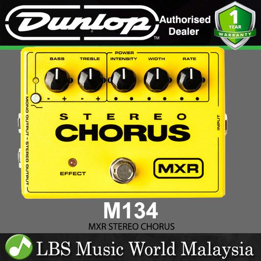 Jim Dunlop MXR M134 Stereo Chorus Guitar Effect Pedal (M 134)