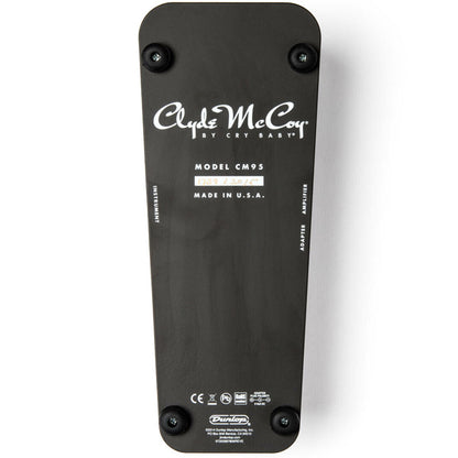 Jim Dunlop CM95 Clyde Mccoy Cry Baby Wah Guitar Effects Pedal (CM 95)