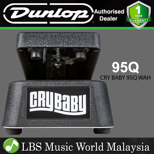 Jim Dunlop 95Q Cry Baby Wah Guitar Effects Pedal (95 Q)