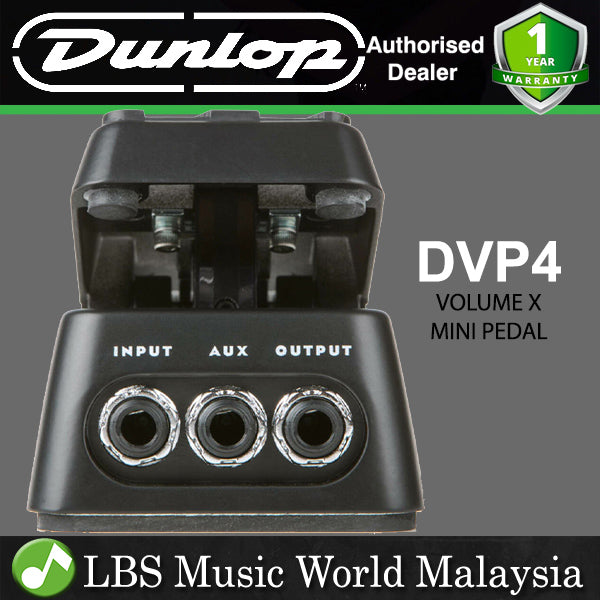 Jim Dunlop DVP4 Mini Volume Guitar Effects Pedal (DVP 4)