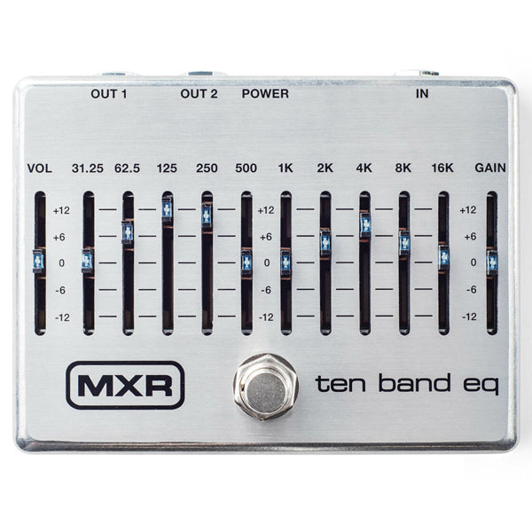 Jim Dunlop MXR M108S 10 Band EQ Guitar Effects Pedal (M108 S M 108 S)