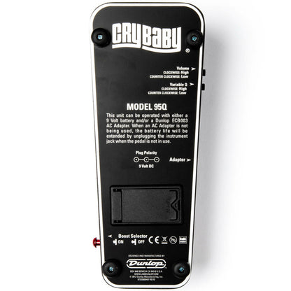 Jim Dunlop 95Q Cry Baby Wah Guitar Effects Pedal (95 Q)