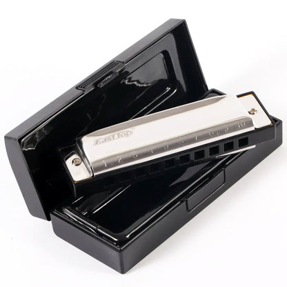 Easttop T10-3 10 Holes Diatonic Stainless Steel Harmonica (T103)