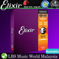 Elixir 16027 Nanoweb Acoustic Guitar String Phosphor Bronze Custom Light Bright Smooth (11-52)