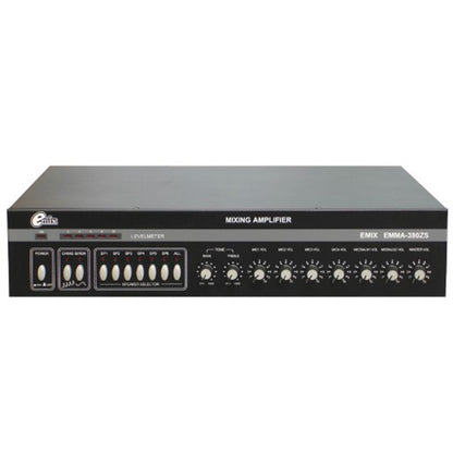 [Clearance] Emix EMMA 380ZS 380 Watt Mixing Amp Power Amplifier with 6 Zones Control (380 ZS)