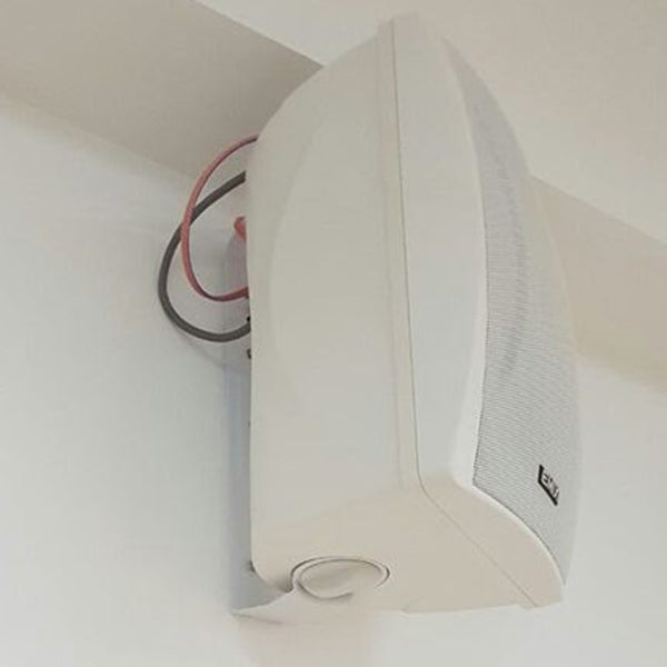 [Clearance] Emix EMWS-662W 20 Watt Wall Mount Speaker System - White (EMWS662W EMWS 662W)