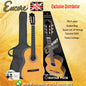 Encore ENC440FT Natural Wood Full Size Classic Guitar Bundle Starter Pack Package