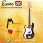 Encore LH-E4BLK Left Handed Bass Guitar Black Glossy Blaster Electric Bass Guitar