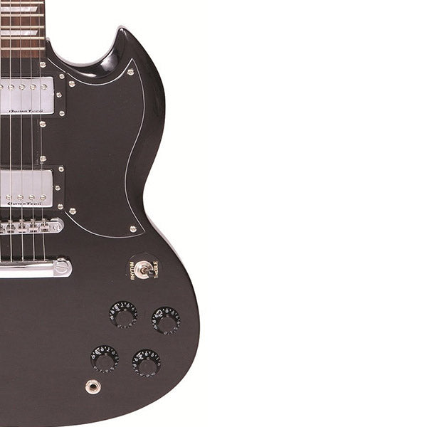 ENCORE EBP-E69BLK Black Electric Guitar Package Starter Pack Electric Guitar Bundle