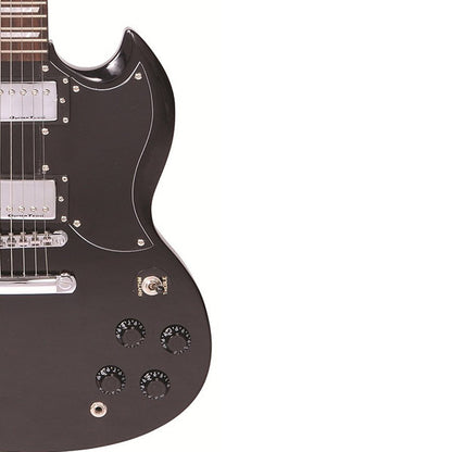 ENCORE EBP-E69BLK Black Electric Guitar Package Starter Pack Electric Guitar Bundle