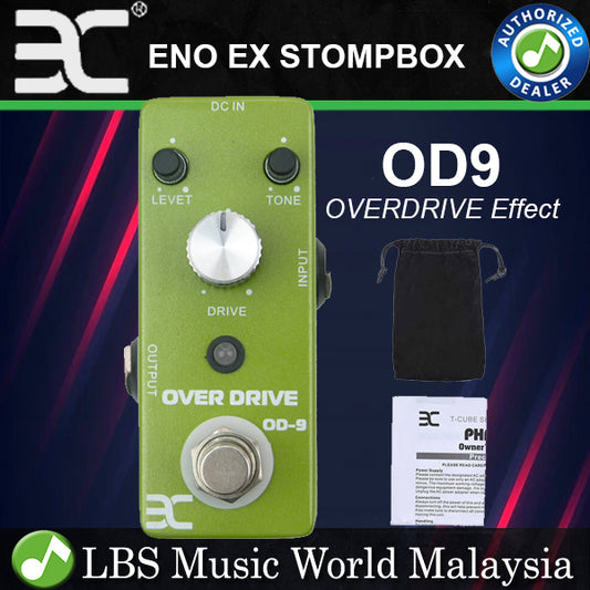 Eno Music OD-9 Overdrive Guitar Effect Processor Pedal (OD9)