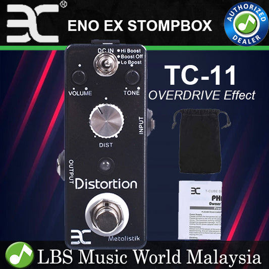 Eno Music TC-11 Metalistik Metal Distortion Guitar Effect Processor Pedal (TC11)